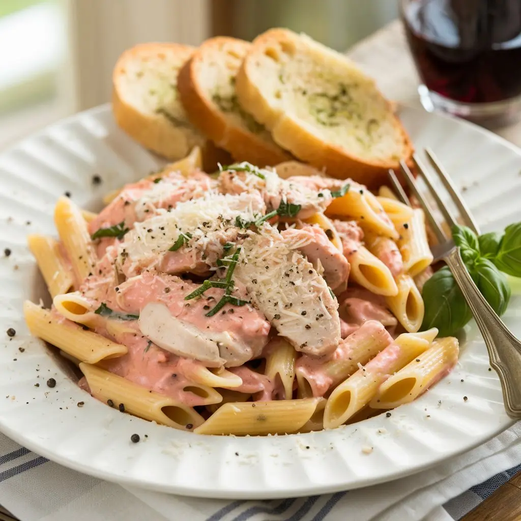 The Ultimate Chicken Penne Vodka Pasta Recipe | Creamy, Savory, and Easy