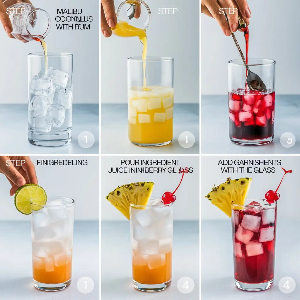 Malibu Bay Breeze Cocktail Recipe: Refreshing Tropical Drink for Any Occasion