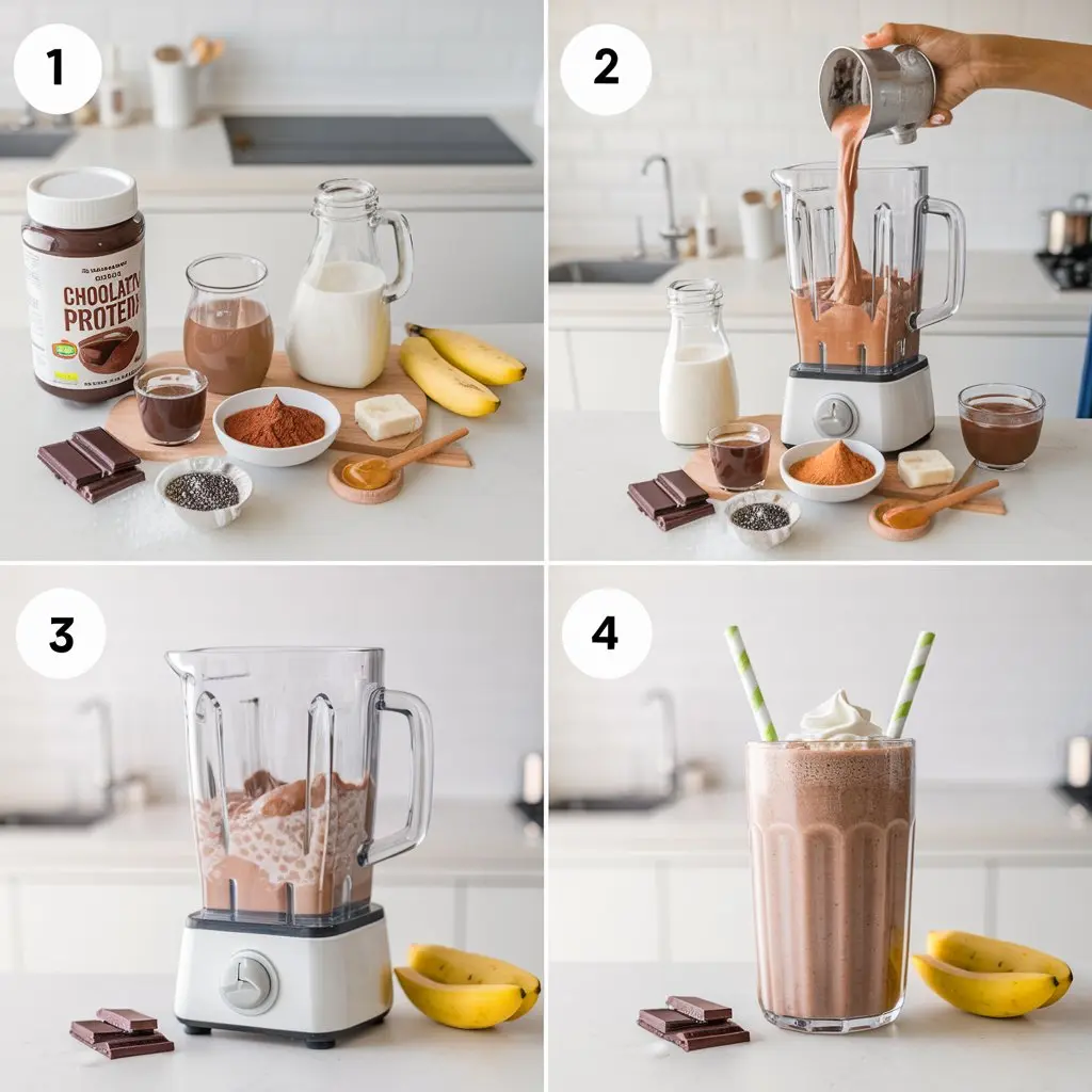 Delicious & Nutritious Chocolate Protein Shake Recipe | Perfect Post-Workout Drink