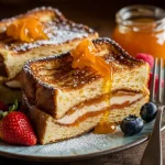 Delicious Stuffed Brioche French Toast with Marmalade - Perfect Brunch Recipe