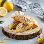 Lemon Meringue Pie Cannoli Recipe: Crispy Shells with Tangy Lemon Filling and Fluffy Meringue