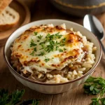 French Onion Soup Rice Recipe | Savory Comfort Food with Caramelized Onions & Cheese