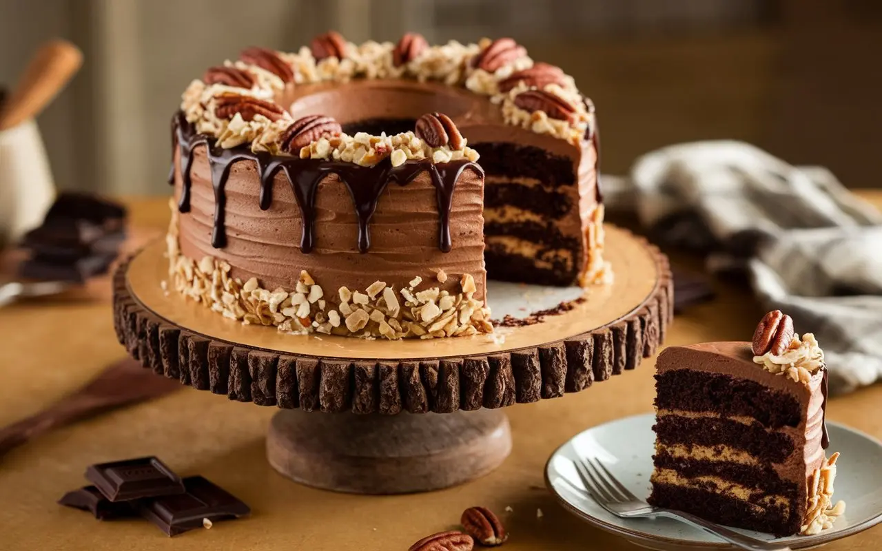 German Chocolate Pecan Pound Cake Recipe: Rich, Nutty, and Irresistible Delight