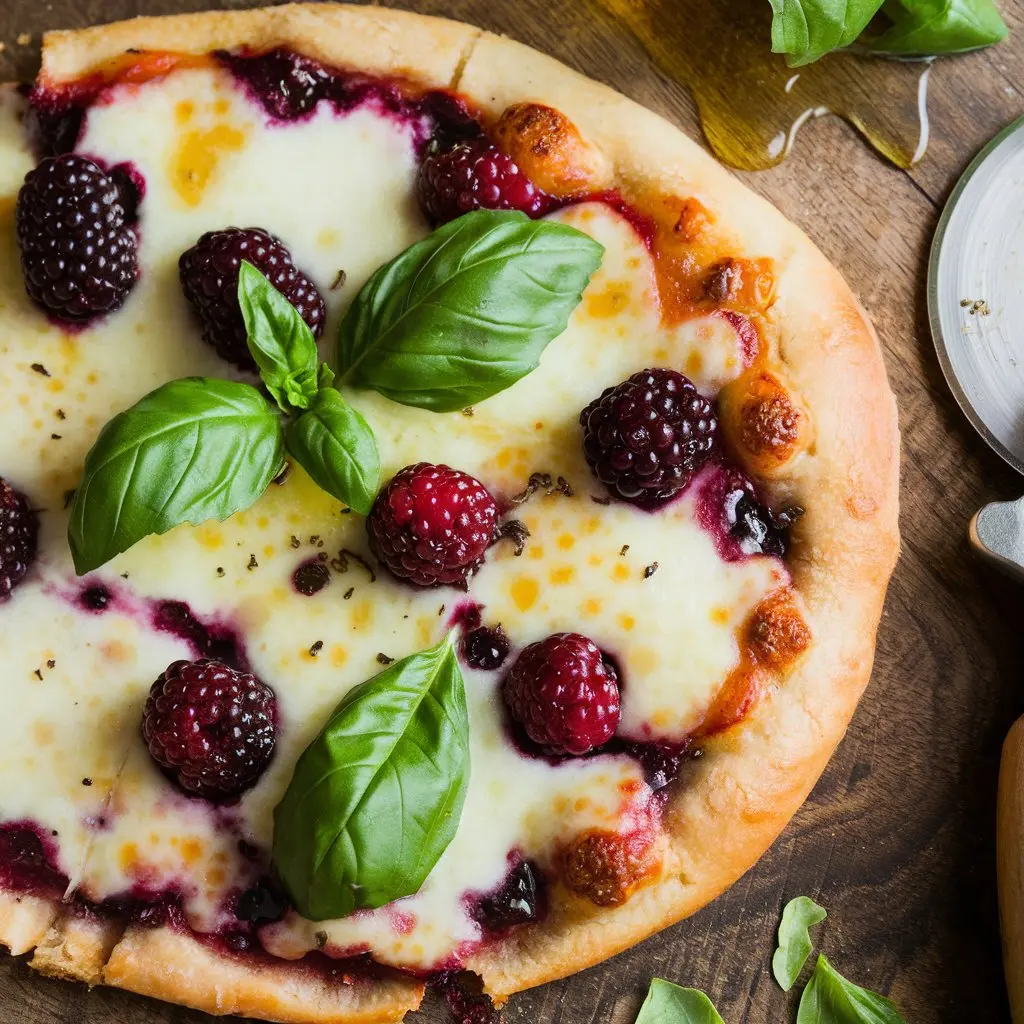 "Easy Blackberry Basil Pizza Recipe: Sweet, Savory, and Perfect for Any Occasion