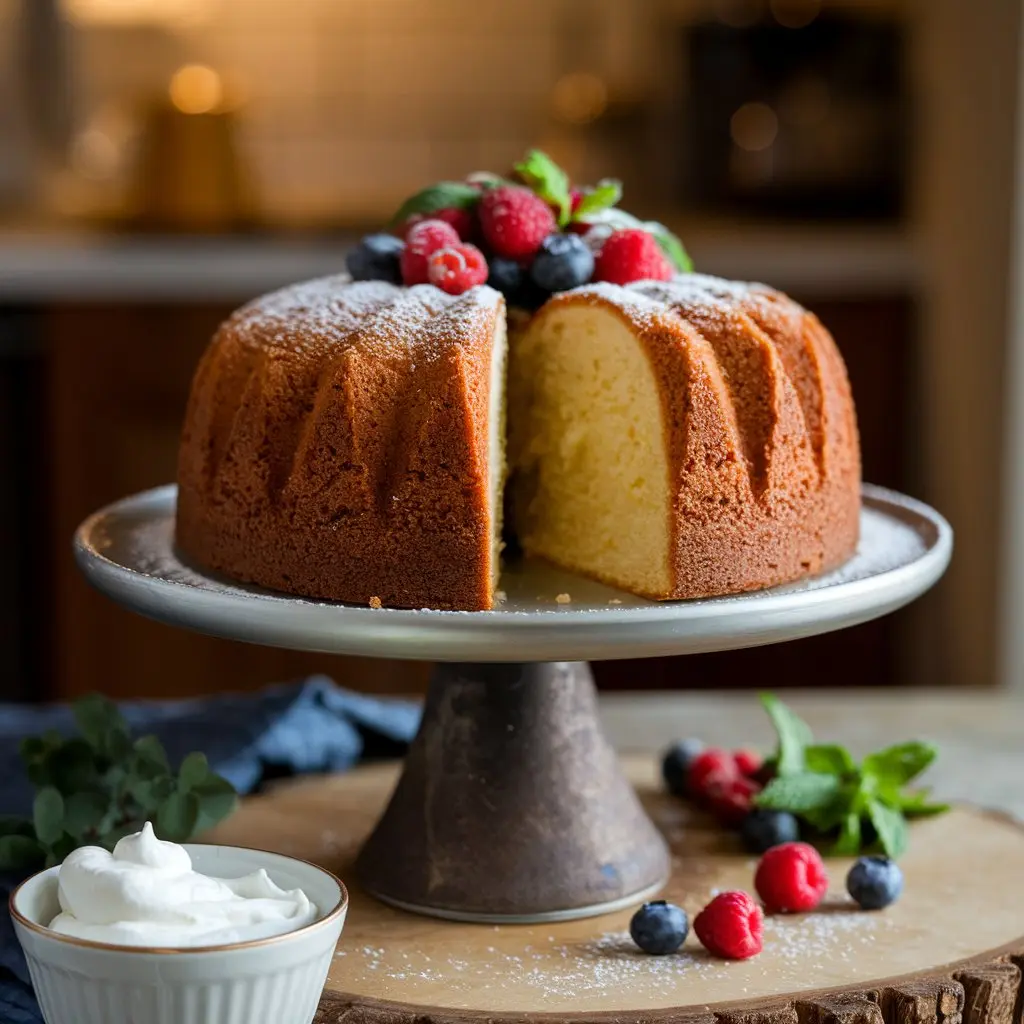 Classic Cream Cheese Pound Cake Recipe - Moist, Rich, and Easy to Make