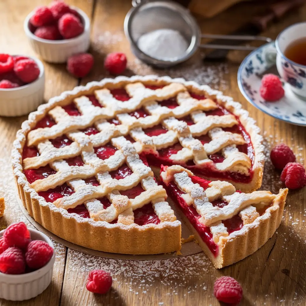 Linzer Tart Recipe: Perfect Austrian Tart with Nutty Crust & Jam Filling