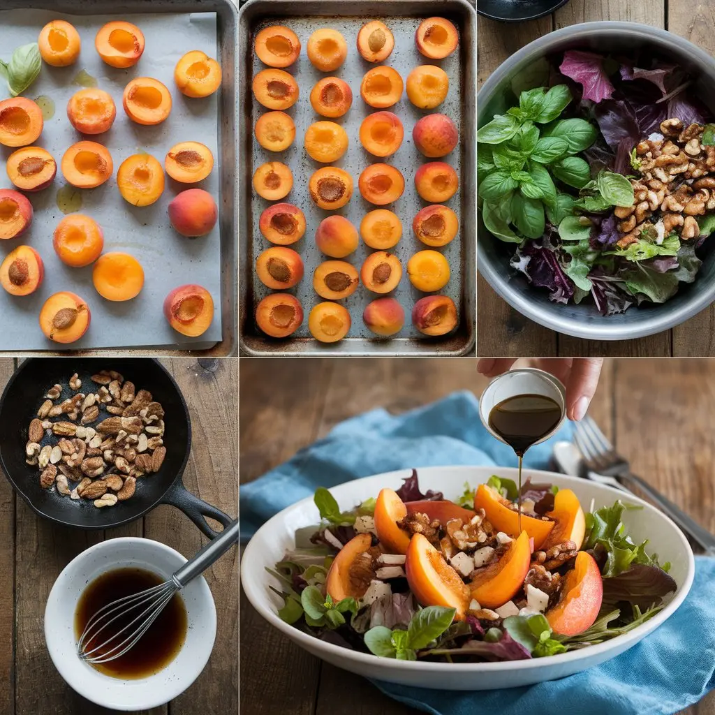 Delicious Roasted Apricot Salad Recipe | Sweet, Savory & Nutritious