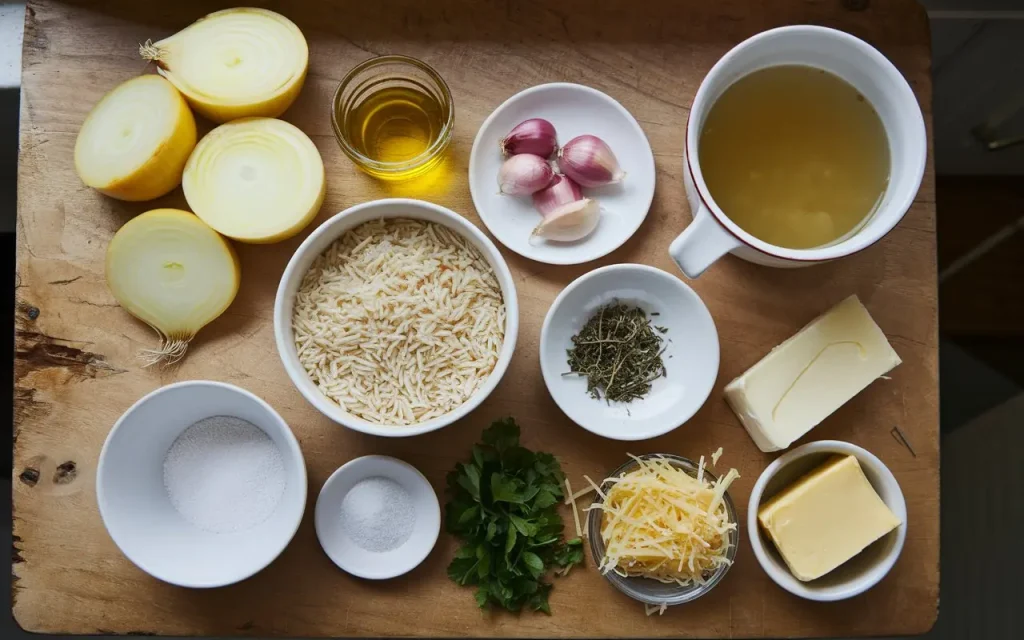 French Onion Soup Rice Recipe | Savory Comfort Food with Caramelized Onions & Cheese