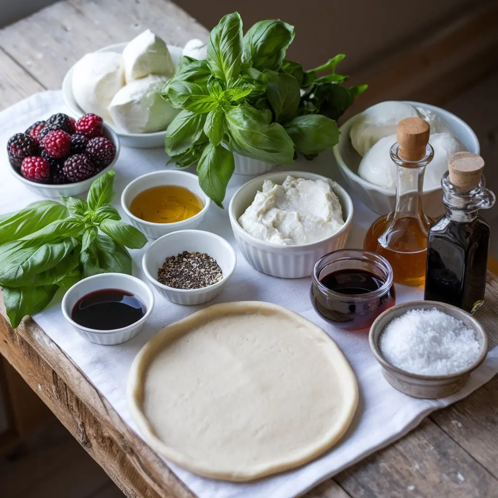 "Easy Blackberry Basil Pizza Recipe: Sweet, Savory, and Perfect for Any Occasion