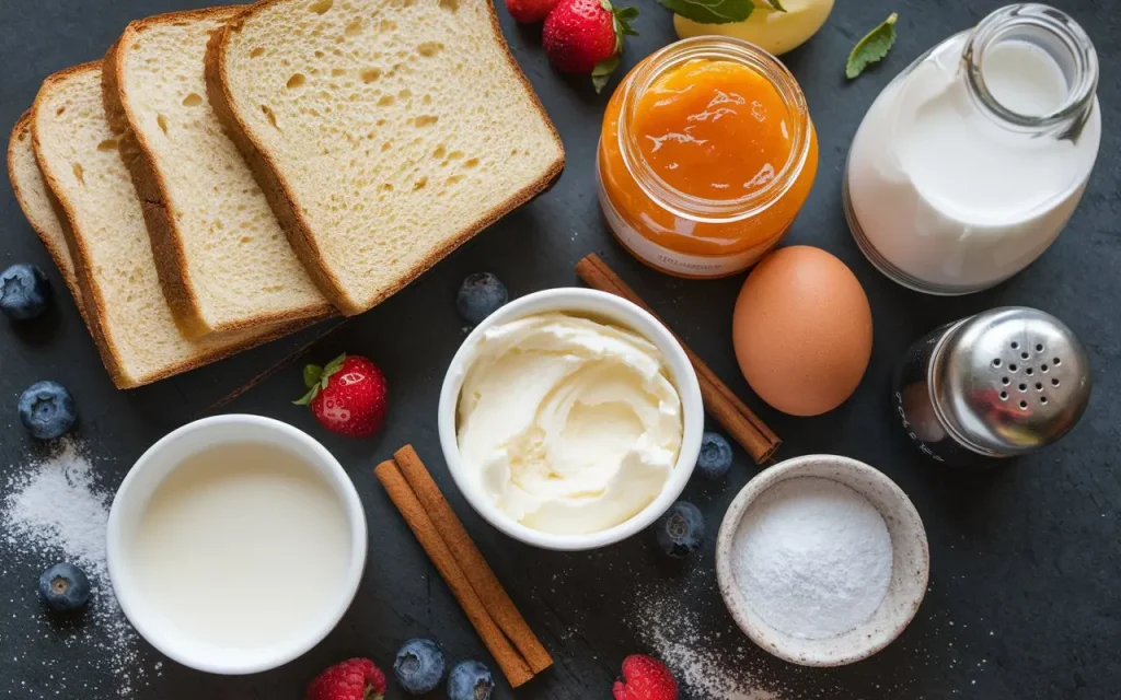 Delicious Stuffed Brioche French Toast with Marmalade - Perfect Brunch Recipe