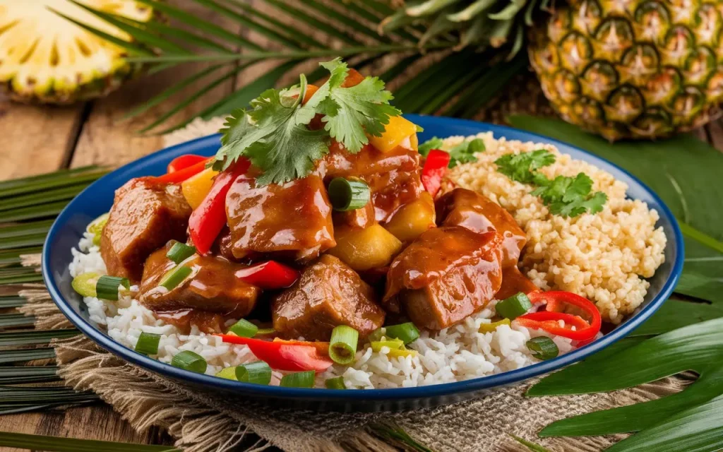 Easy Pork Con Tiki Recipe - Tropical Fusion Dish for Any Occasion