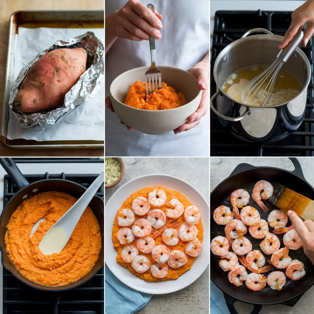 Sweet Potato Shrimp Grits Recipe - A Southern Classic with a Healthy Twist