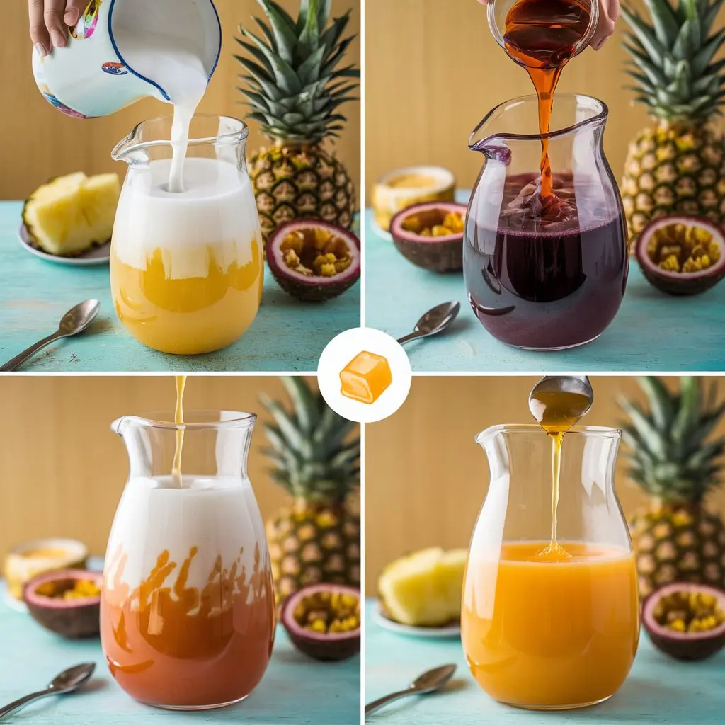 Tropical Drink Recipe, Homemade Paradise Drink, Refreshing Tropical Beverage, Coconut Fruit Drink, Summer Drink Recip