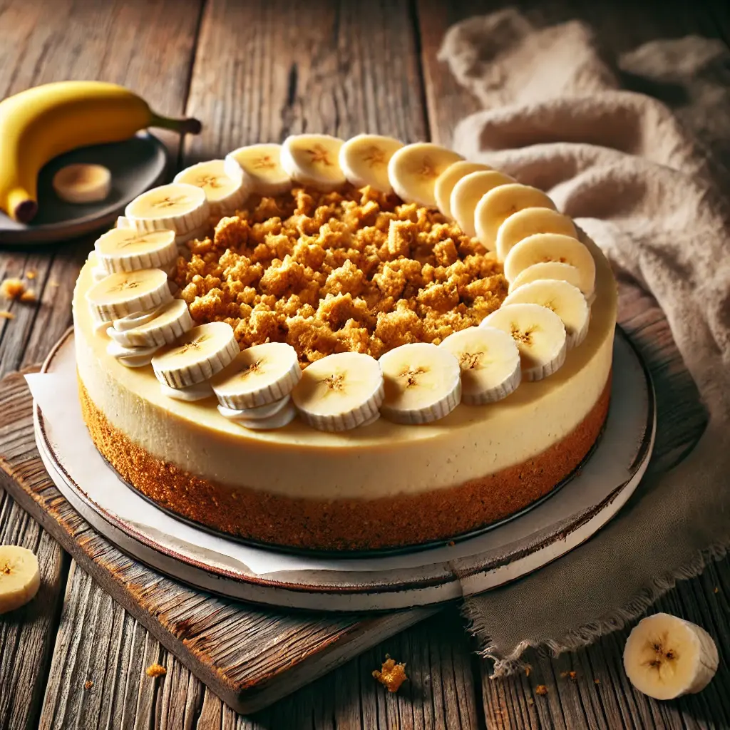 Banana Pudding Crunch Cheesecake Recipe - Delicious and Decadent Dessert