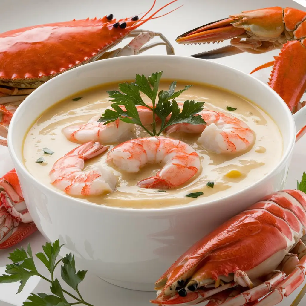 Crab and Shrimp Seafood Bisque Recipe – A Creamy, Delicious Seafood Soup