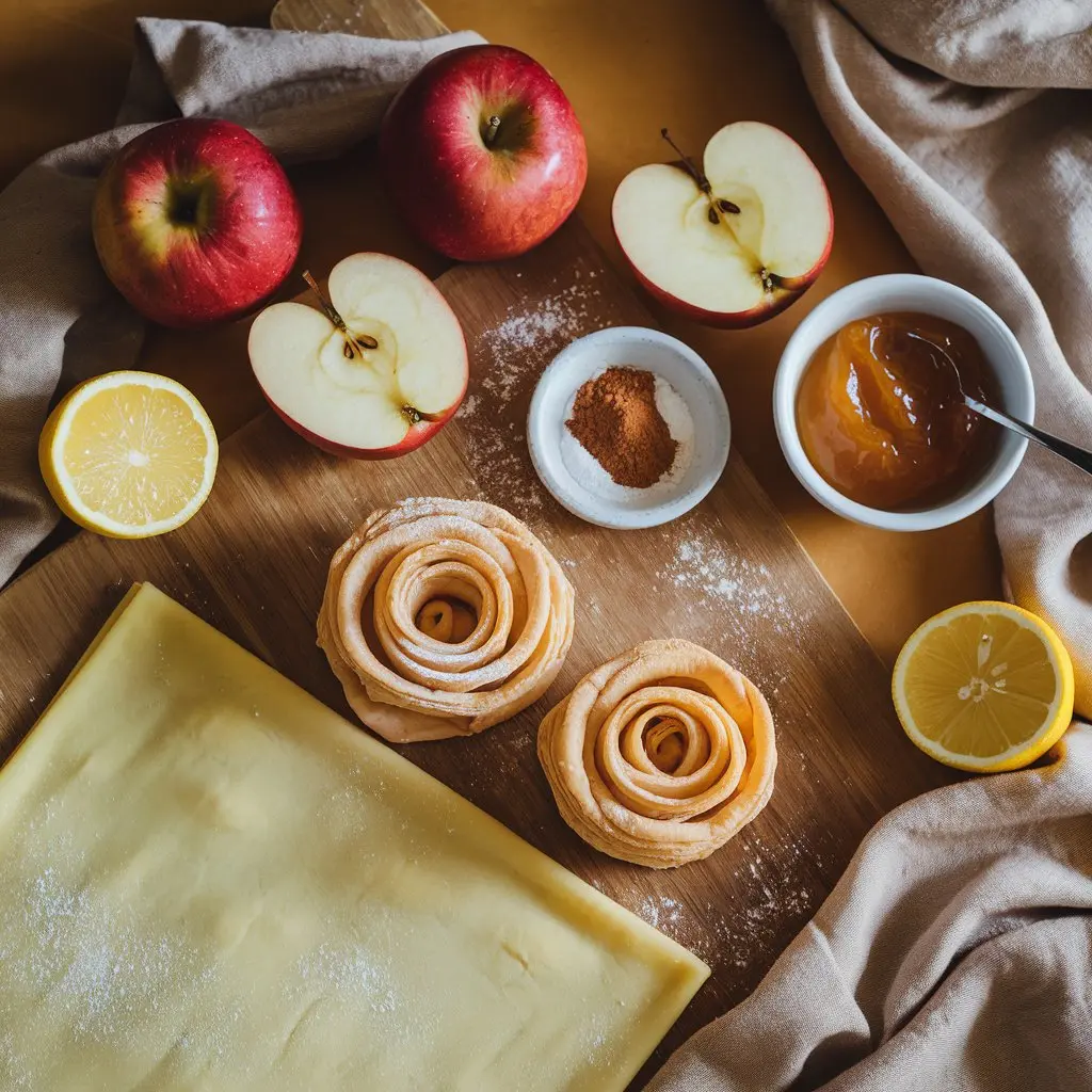 How to Make Beautiful Puff Pastry Apple Roses – Step-by-Step Guide