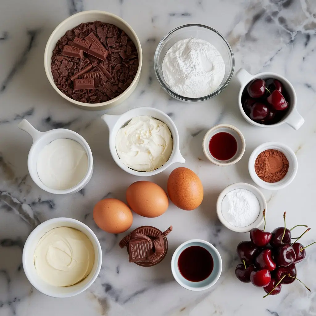 Black Forest Cheesecake Recipe: Decadent Dessert with Rich Chocolate & Cherries