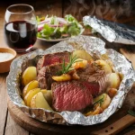 Garlic Steak & Potato Foil Packets Recipe: Easy, Flavorful & Nutritious