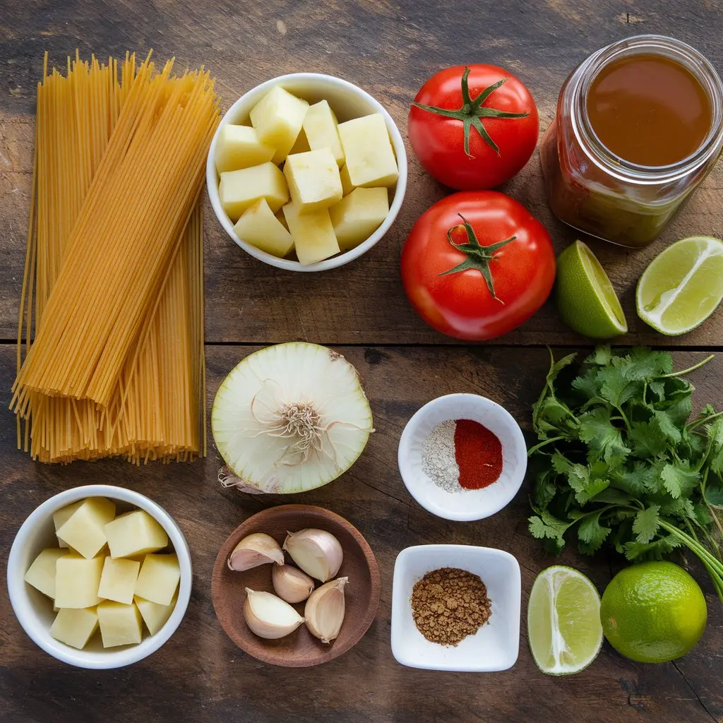 Mexican Sopa de Fideo with Potatoes Recipe | Authentic & Easy Comfort Food