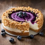 Blueberry Crumble Cheesecake Recipe: A Perfect Blend of Creamy and Crunchy