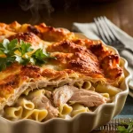 Creamy Chicken Tetrazzini Recipe | Easy & Comforting Pasta Dish