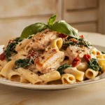 Creamy Tuscan Chicken Pasta Recipe – Easy & Delicious Italian Dinner