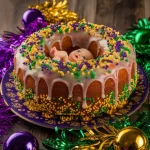 king-cake-a-The Ultimate Guide to King Cake: History, Recipe, and Where to Find the Best in New Orleans-orleans-tradition-🍰🎉